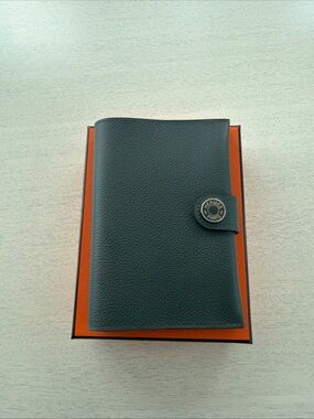 Hermes RMS Passport Holder - Vert Mangrove with Box